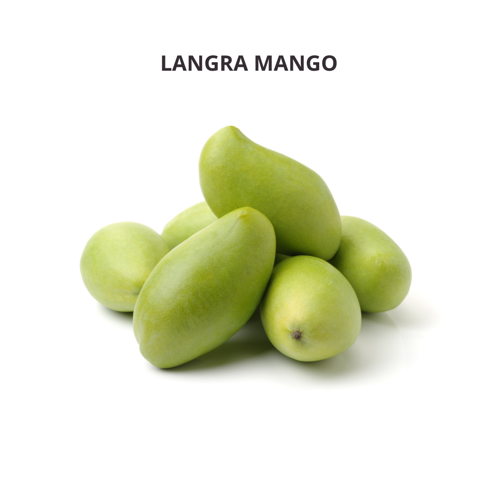 Langra Mangoes - 1 KG - Spotless Fruits India