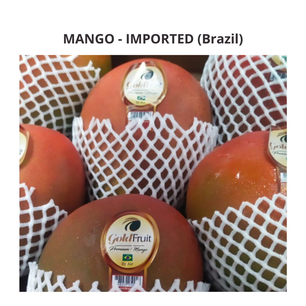 MANGO - IMPORTED (Brazil) - Spotless Fruits India